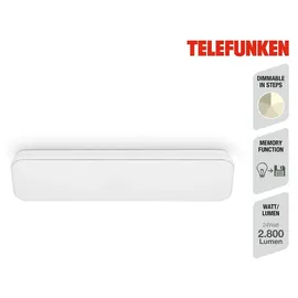 Telefunken KISTA 1 dimmbar Kunststoff Metall