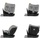 KIKKABOO Kindersitz i-Tour i-Size (40-150 cm) Gruppe 0+/1/2/3, Isofix, drehbar hellgrau