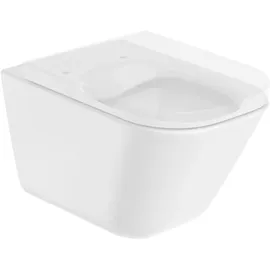 Roca Gap/Senso Square Wand-WC mit WC-Sitz Weiß