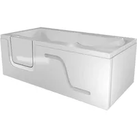 AcquaVapore Badewanne mit Tür 75 x 150 cm (S17-R-ALL)
