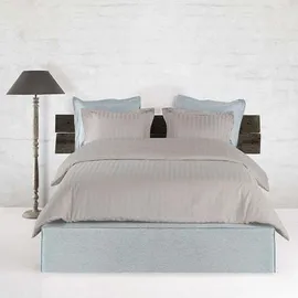 De Witte Lietaer Zygo Gestreift Taupe 240 x 220 cm + 2 x 40 x 80 cm