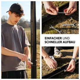 Dönges Basketballkorb Schwarz 150 - 305 cm