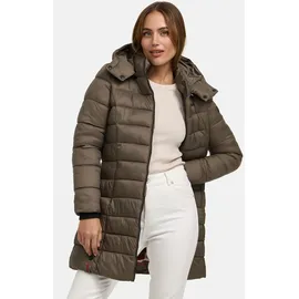 Marikoo Wintermantel Abendsternchen braun S