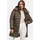 Marikoo Wintermantel Abendsternchen braun S