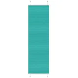 vidaXL Plissee Petrolgrün 55x200 cm Stoffbreite 54,4 cm Polyester