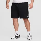 Nike Club French Terry Shorts Herren 010 - black/black/white XXL