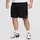 Nike Club French Terry Shorts Herren 010 - black/black/white XXL