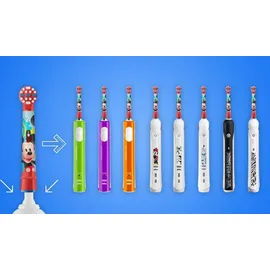Oral-B Bürstenköpfe Pro Kids Gefroren 2St - Transparent