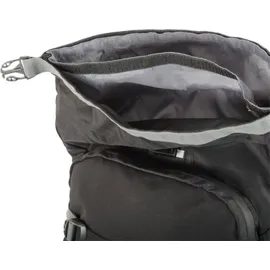 BÜSE Travel and More Rucksack schwarz 30L, wasserdicht - Schwarz/Grau