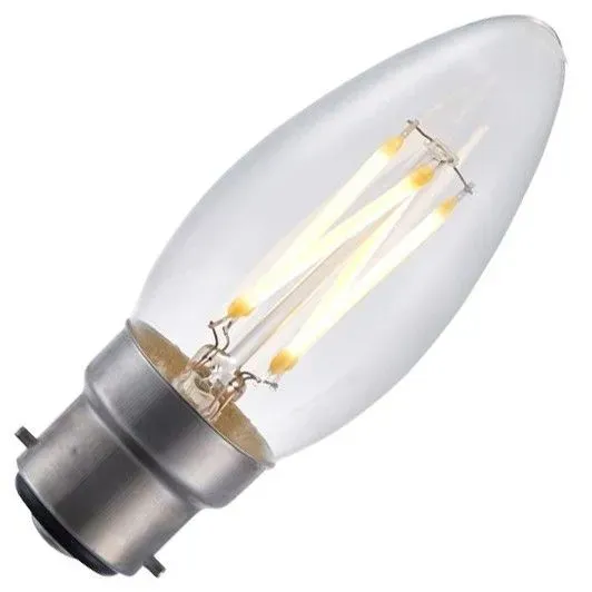 SPL | LED-Kerzenlampe | Bajonettfassung B22d | 4W Dimmbar