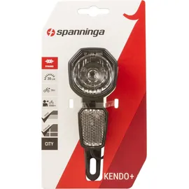 Spanninga Kendo + Xdo Frontlicht - Black - One Size