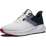 FootJoy FlexGolf Schuh für Herren, Farbe: Weiß / Marineblau, 42.5 EU - 42.5 EU