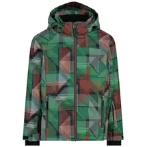 CMP Jungen Skijacke Boy Jacket Snaps Hood Deep mint-alpine-tango 140