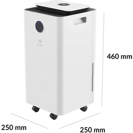 TrueLife TLAIRDDH5, Luftentfeuchter, Weiss,