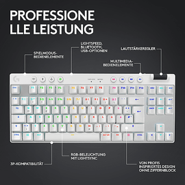 Logitech G Pro X TKL DE weiß