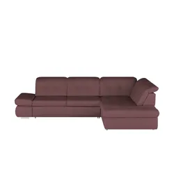 Kollektion Kraft Ecksofa Leder  Spencer ¦ rot ¦ Maße (cm): B: 323 H: 102 T: 260