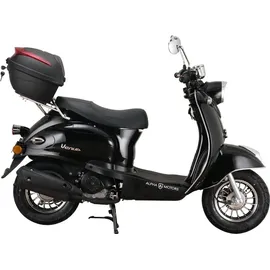 Alpha Motors Venus 50 ccm 2,99 PS 45 km/h schwarz inkl. Topcase