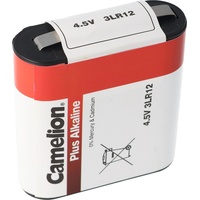 Camelion 3LR12 4.5 Volt Flachbatterie maximal 3000mAh, Abmessungen ca. 65,0 x 61,5 x 21,5mm
