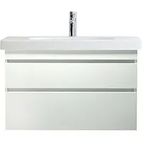 Duravit DuraStyle Waschtischunterbau DS648202222 Weiß Hochglanz, 93x44,8x61cm,für Waschtisch 232010