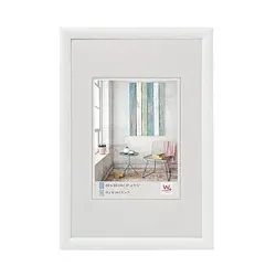 walther design  Bilderrahmen Trendstyle weiß 42,8 x 52,8 cm