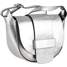 COLLEZIONE ALESSANDRO Blink Abendtasche Leder Silber
