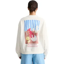 Marc O'Polo Sweatshirt Oversize Weiß M