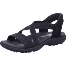SKECHERS Reggae Slim-Summer Sparkle Damen Schwarz 38