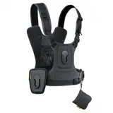 Cotton Carrier Camera Harness-2 G3 - Brustgeschirr als Tragesystem für 2 Kameras Charcoal