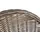 Möbel Kraft Sessel Hiding Rattan 64 x 88 x 67 cm Grau mit Kissen
