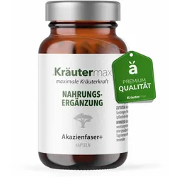Kräutermax Akazienfaser Pulver Kapseln Ballaststoffe 50 St