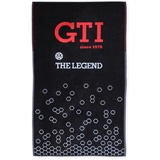 BRISA VW Collection - Volkswagen Strand-Bade-Sauna-Tuch-Liegetuch im GTI Design (GTI The Legend/Schwarz)