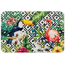 Excelsa Set mit 6 Tischsets Tropical Chic Kunststoff 43,5x0,1x29 cm, Bunt