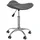vidaXL Friseur Rollhocker Grau Kunstleder - Vidaxl