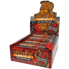 GRENADE Carb Killa Peanut Nutter Riegel 12 x 60 g