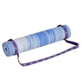 Bodhi Yogamatten-Tragegurt gemustert, lila 1 St