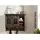 Massivmoebel24 Wandgarderobe Mango 90 x 30 x 75 cm Grau