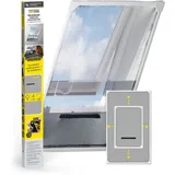 EasyMaxx Insektenschutzgitter Teleskop 63 x 93 cm bis 100 x 160 cm Weiß