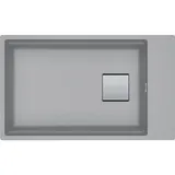 Franke KUBUS 2 KNG 110-62 rechts Einbau Steingrau Handbetätigung 760 x 460 mm