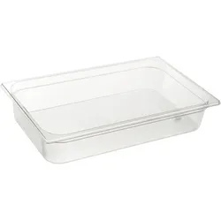 PUJADAS GN-Behälter 1/1 Polycarbonat, Tiefe: 100 mm, Inhalt: 13,30 Liter