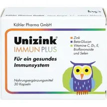 Köhler Pharma Unizink Immun Plus Kapseln 30 St.