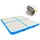 vidaXL Aufblasbare Gymnastikmatte mit Pumpe 200x200x15 cm PVC Blau