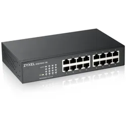 ZYXEL Netzwerk-Switch "GS1100-16", eh13, B:23,00cm H:7,20cm T:32,50cm, Netzwerk-Switches