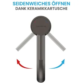 Bächlein Susara Einhandmischer Anthrazit