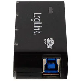Logilink USB 3.0 Hub 4-Port Schwarz