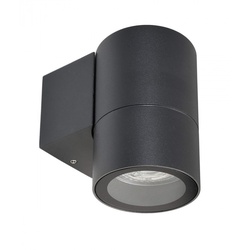 Deko-Light Wandaufbauleuchte Achernar Down GU10 IP65 Schwarzgrau 731130