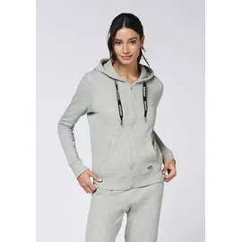 Chiemsee CHIEMSEE, Damen, Kapuzensweat Sweatjacke, Größe S in grau Neutral gray melange),