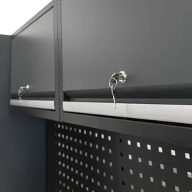 Weber-Werke Weber Schranksystem Serie 450 8-teilig grau