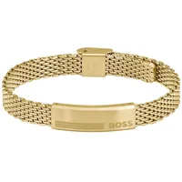 Boss Armband ALEN gold Edelstahl 1580610 Größe 20 cm