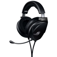 Asus ROG Theta Electret Gaming-Headset (Neodym-Basstreiber, TeamSpeak, Discord, 3,5mm, für PCs, Smartphones, Notebooks, Konsolen, Nintendo Switch) schwarz okluge