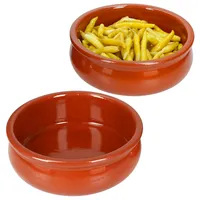 Mambocat 2x BERLIN Cazuela Schale bauchig Ø15,7cm Tonware Gr.